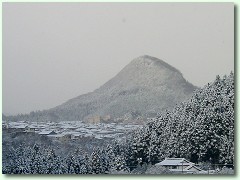 太白山の雪景色